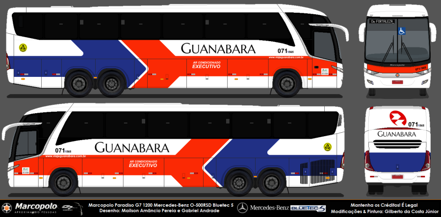 565 Expresso Guanabara - Marcopolo Paradiso G7 1200 Mercedes-Benz O-500RSD Bluetec 5